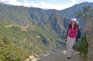 proof of hike :) view from sun gate