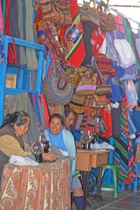 colourful cusco market