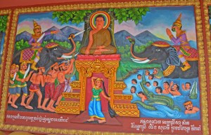 one of the fascinating murals