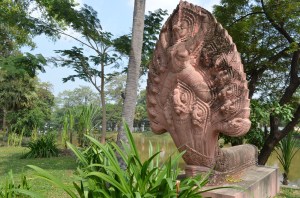 strolling along the river