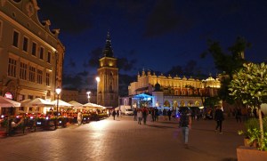 the route to dinner...