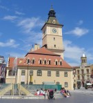 cute brasov town square